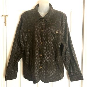 Birch Hill Brown Textured Jacket